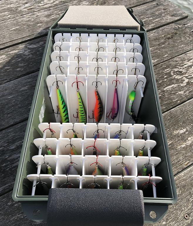 Walleye and musky fishing tackle storage boxes from B and B Bait Boxes Crankbait  Storage Systems and Lure Sto…